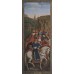 Vlámský gobelín tapiserie  -   Just Judges by Jan van Eyck
